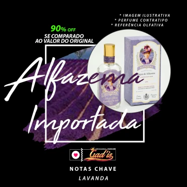 Perfume Similar Gadis 262 Inspirado em Alfazema Importada Contratipo